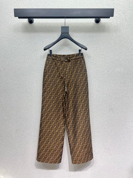 Fend 25fw jacquard pants