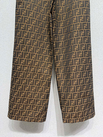 Fend 25fw jacquard pants