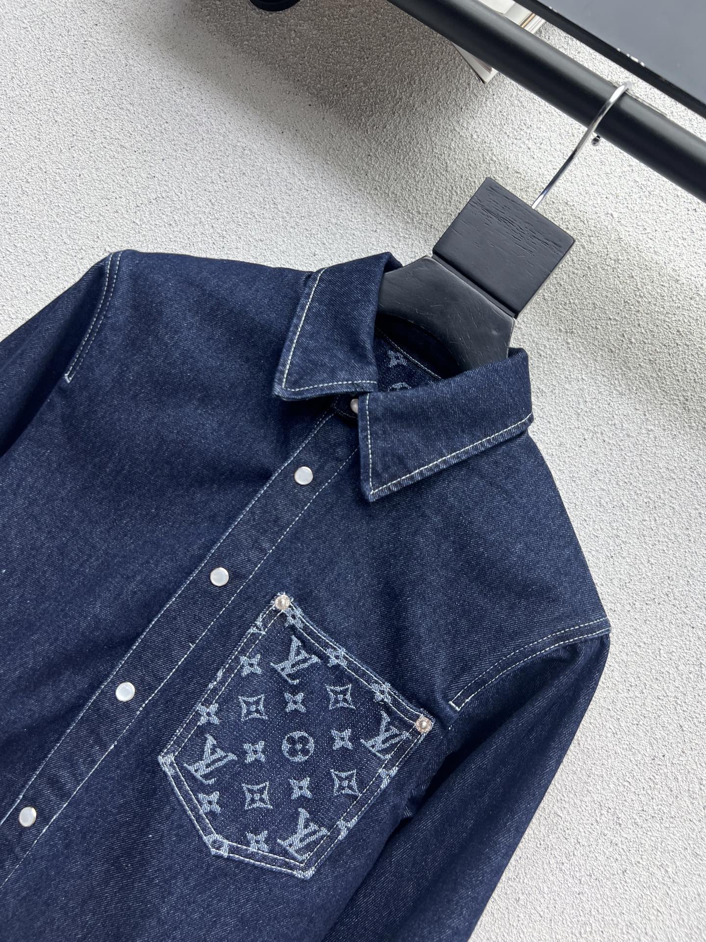 louis 25fw denim shirt