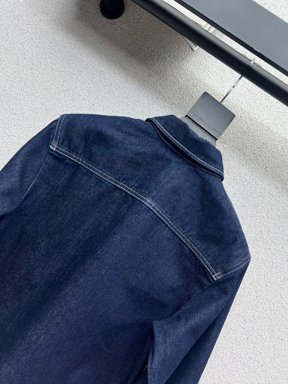 louis 25fw denim shirt