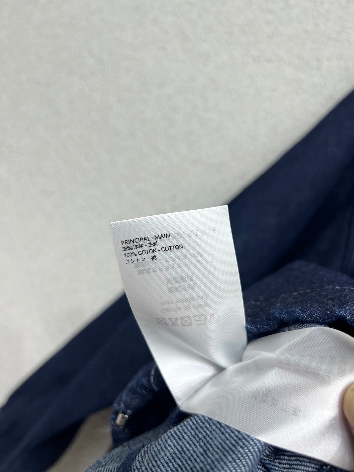 louis 25fw denim jacket