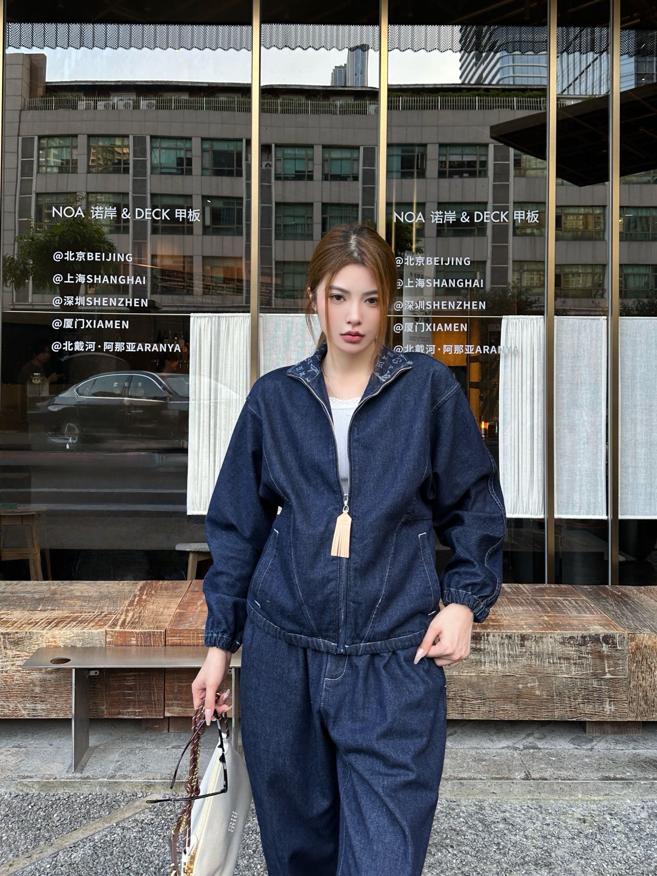 louis 25fw denim jacket