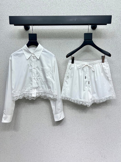 louis 25fw lace suit