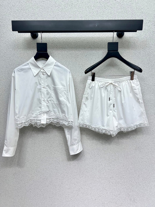 louis 25fw lace suit