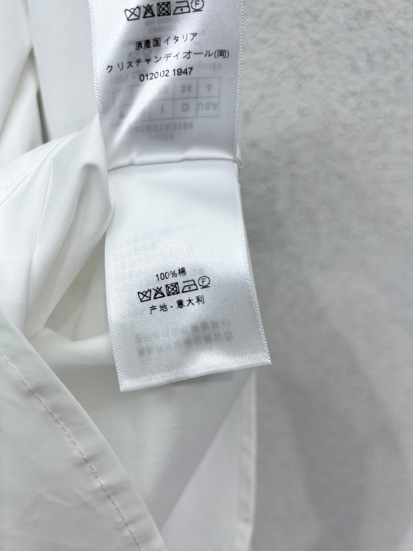 CD 25fw shirt dress