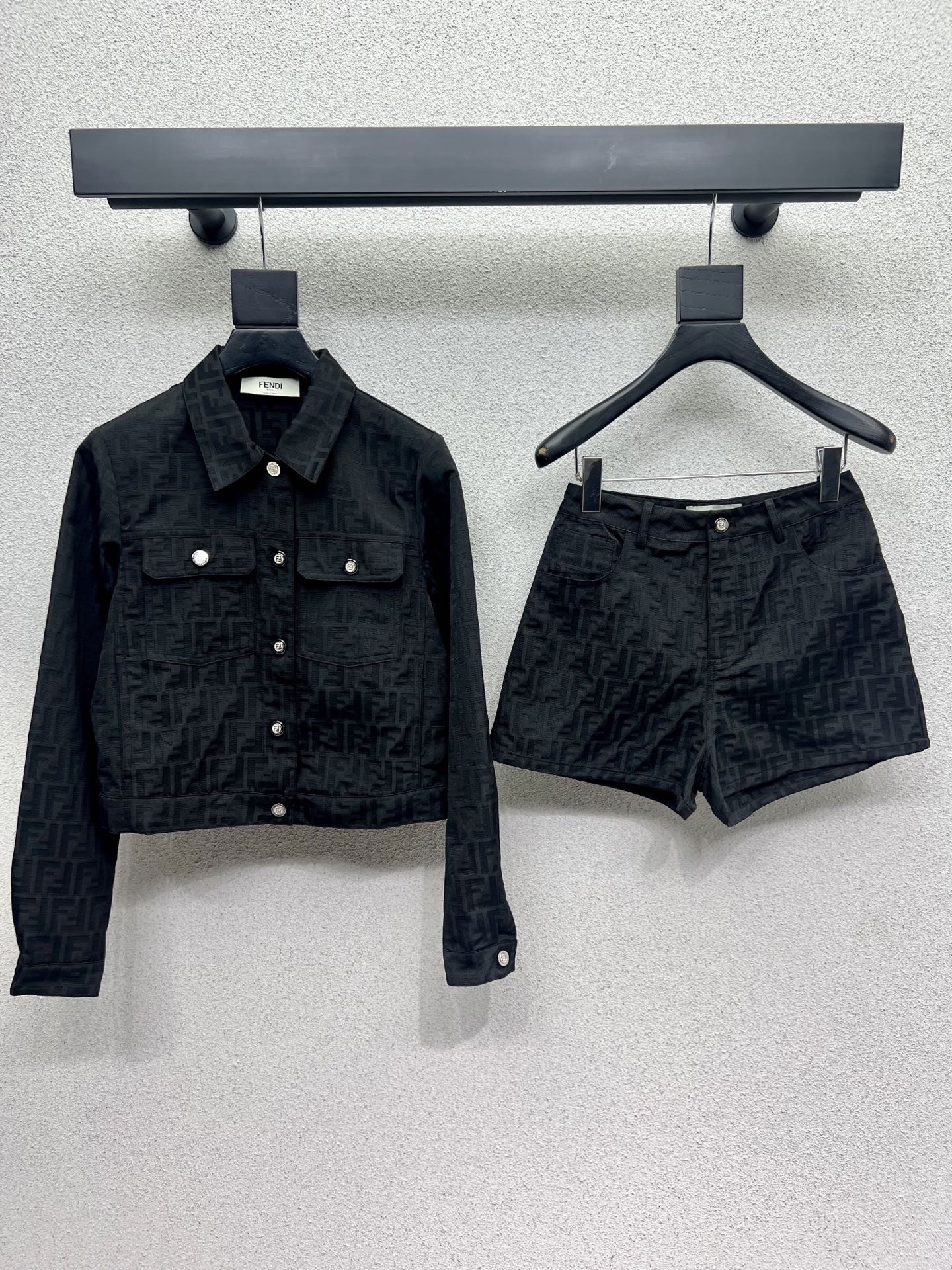 fend 25fw jacquard suit