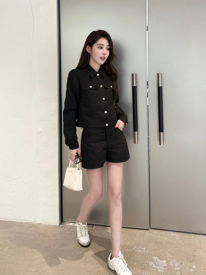 fend 25fw jacquard suit