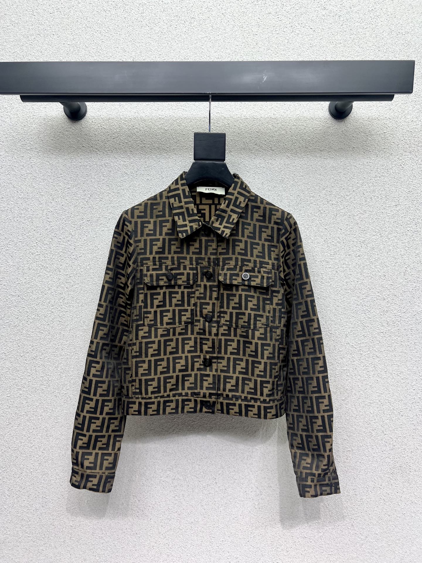 fend 25fw jacquard suit
