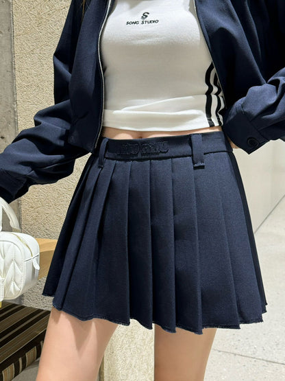 miu 25fw pleated skirts
