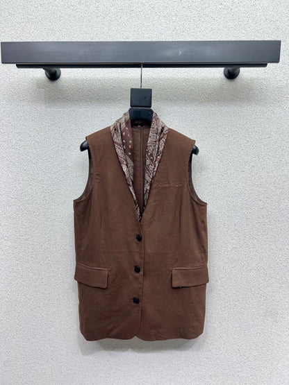 Miu 25fw sleeveless suit