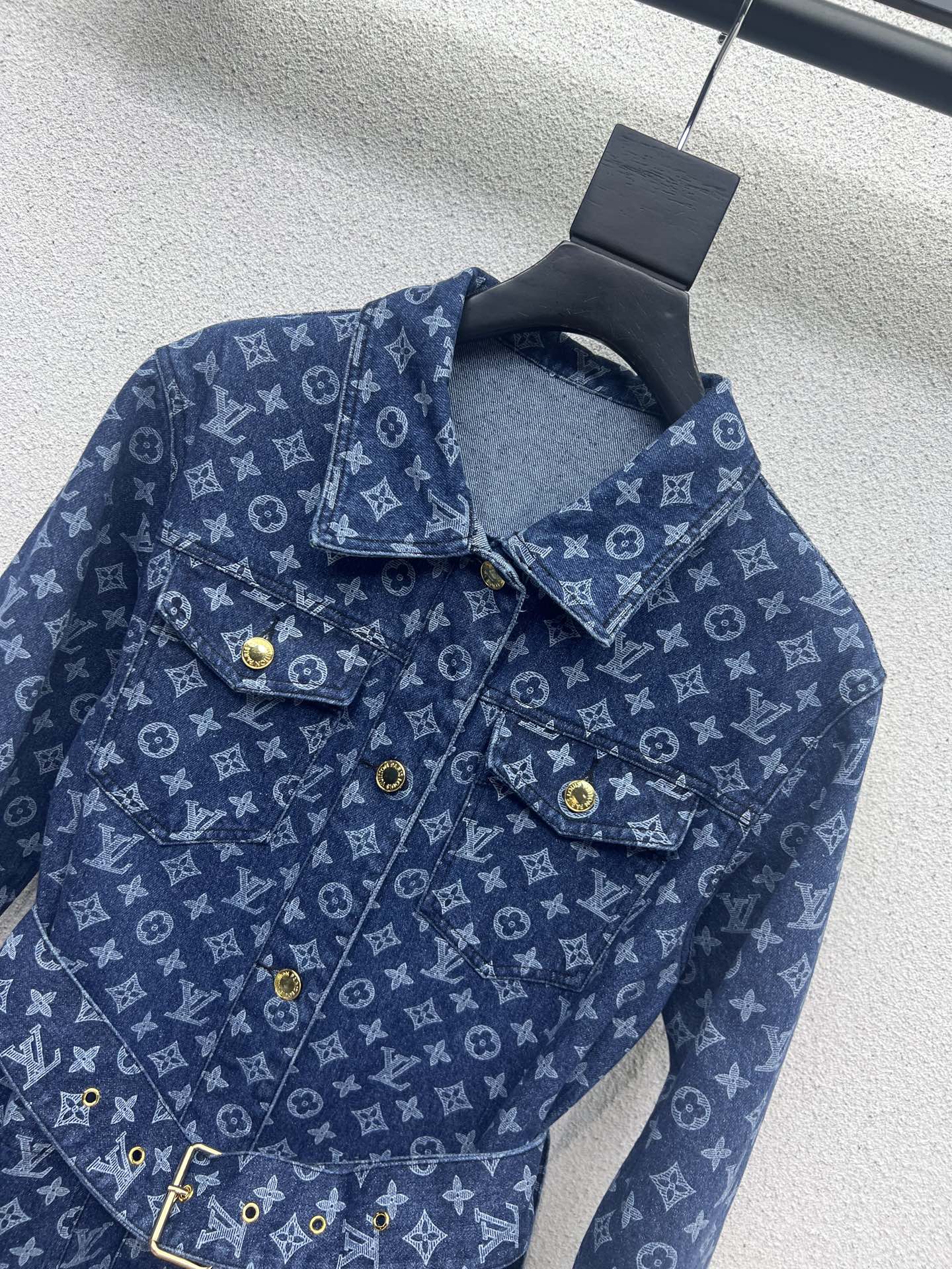 Louis 25fw denim dress
