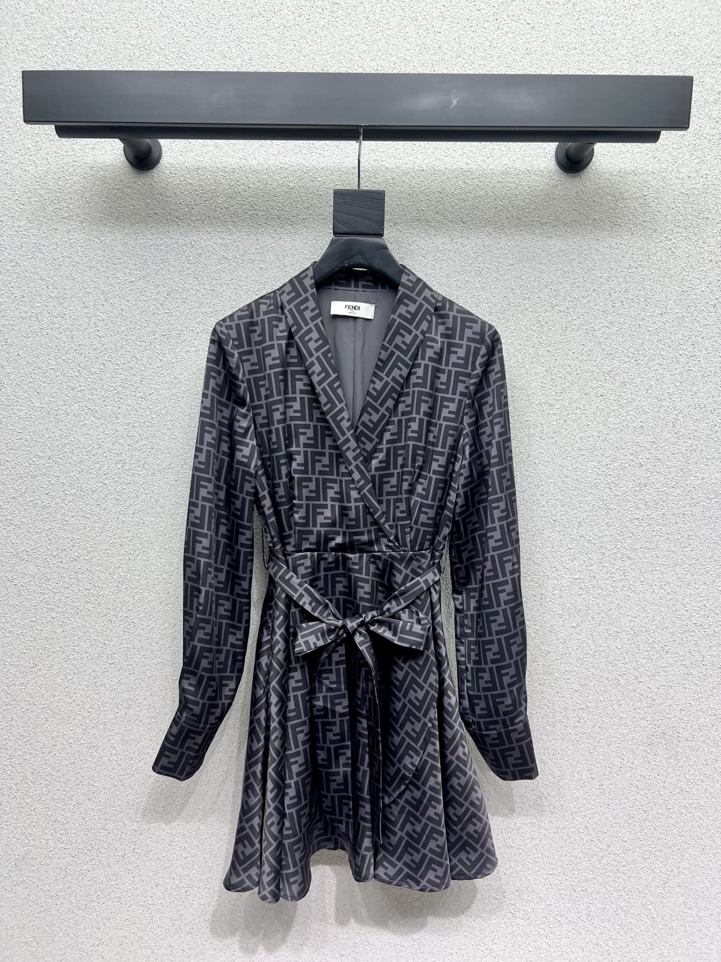 Fend 25fw jacquard dress