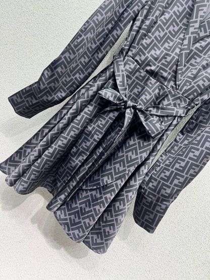 Fend 25fw jacquard dress