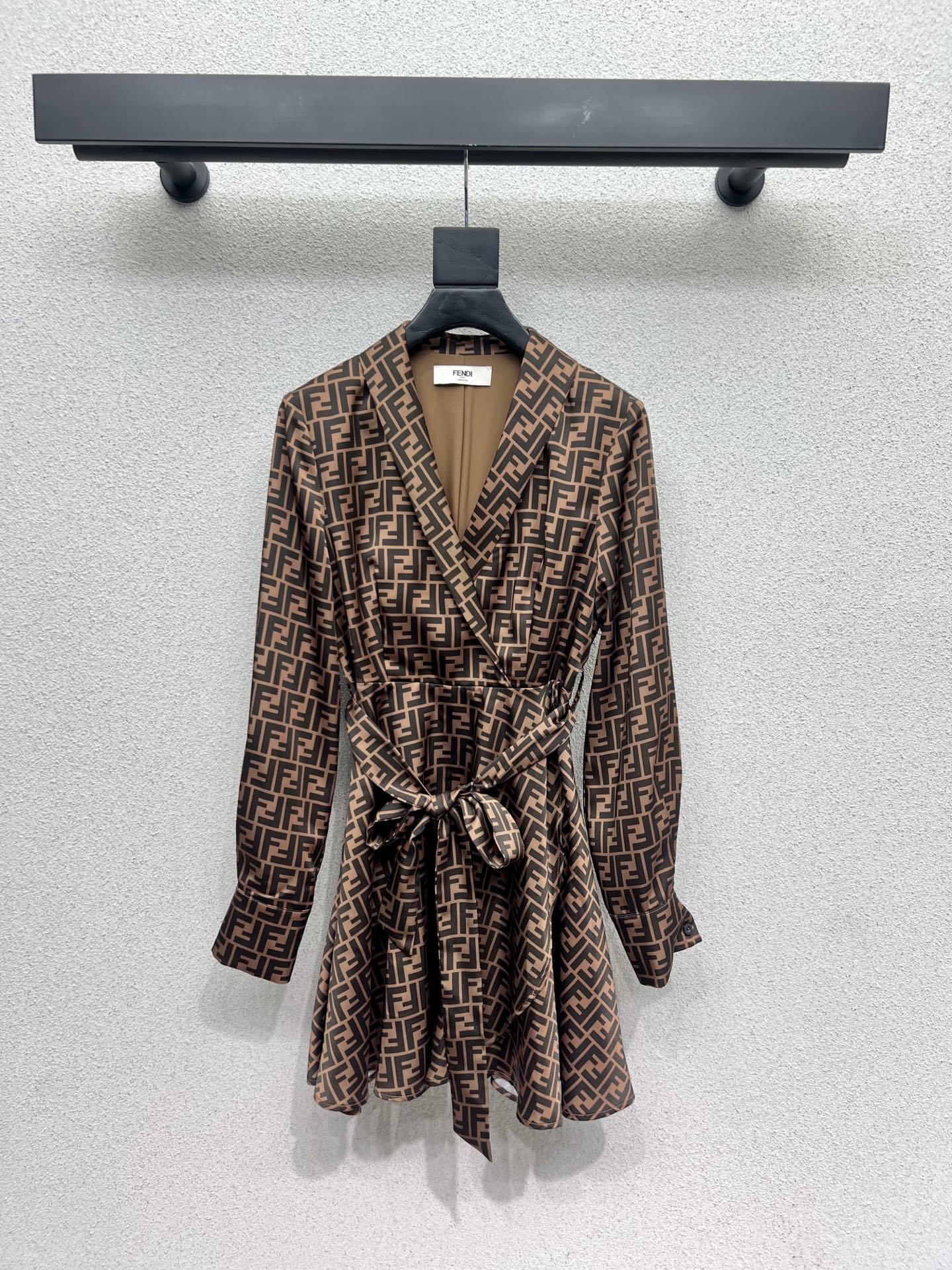 Fend 25fw jacquard dress