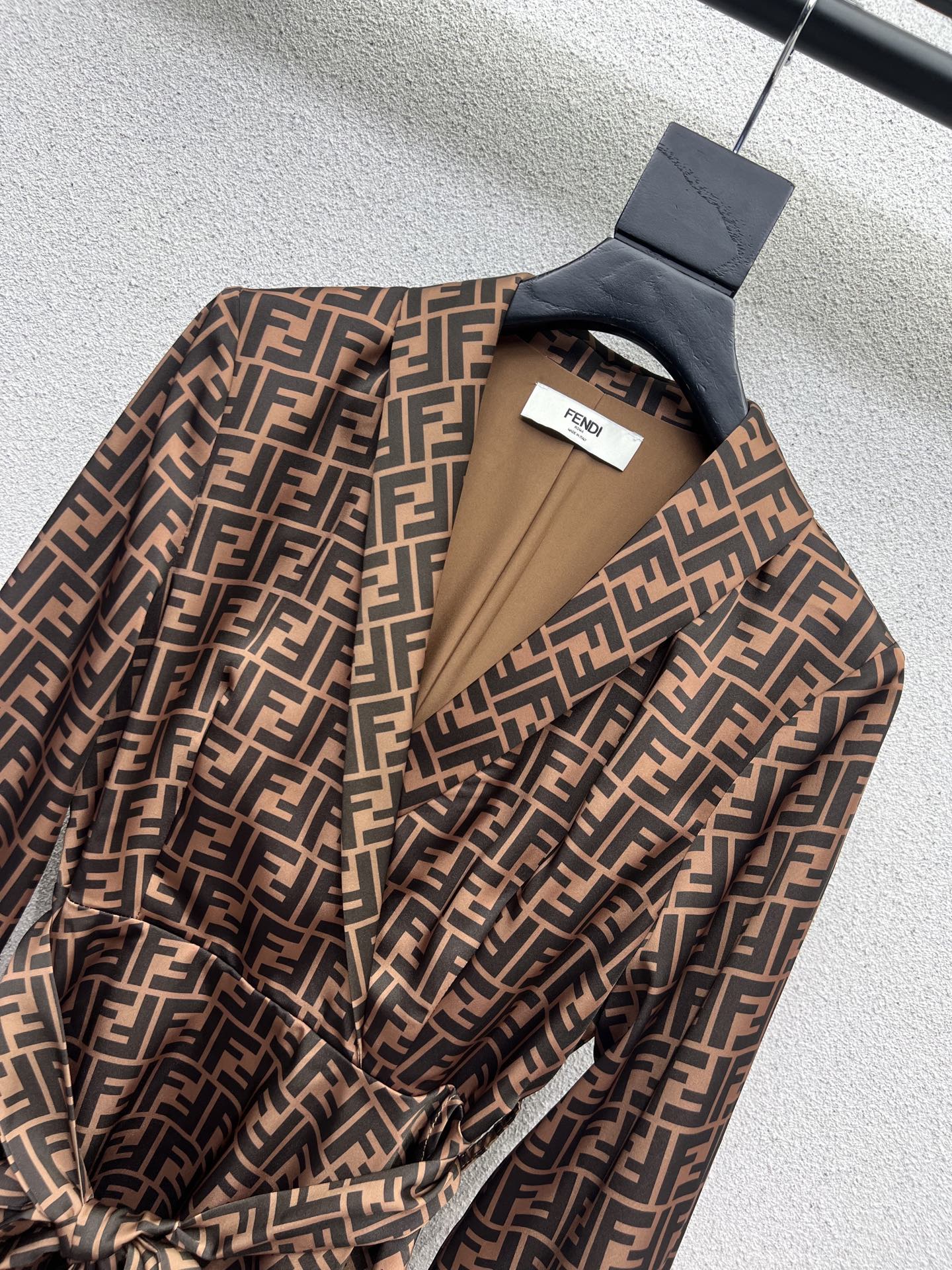 Fend 25fw jacquard dress