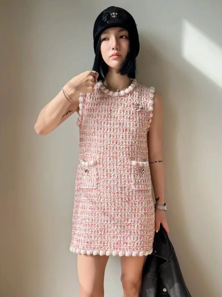Chan 25ss woven dress