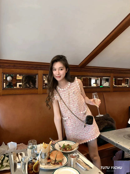 Chan 25ss woven dress