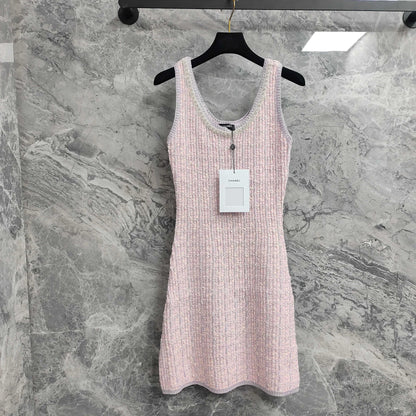 Chan 25ss beaded dress