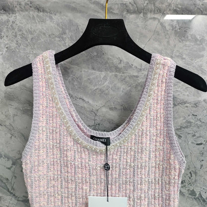 Chan 25ss beaded dress