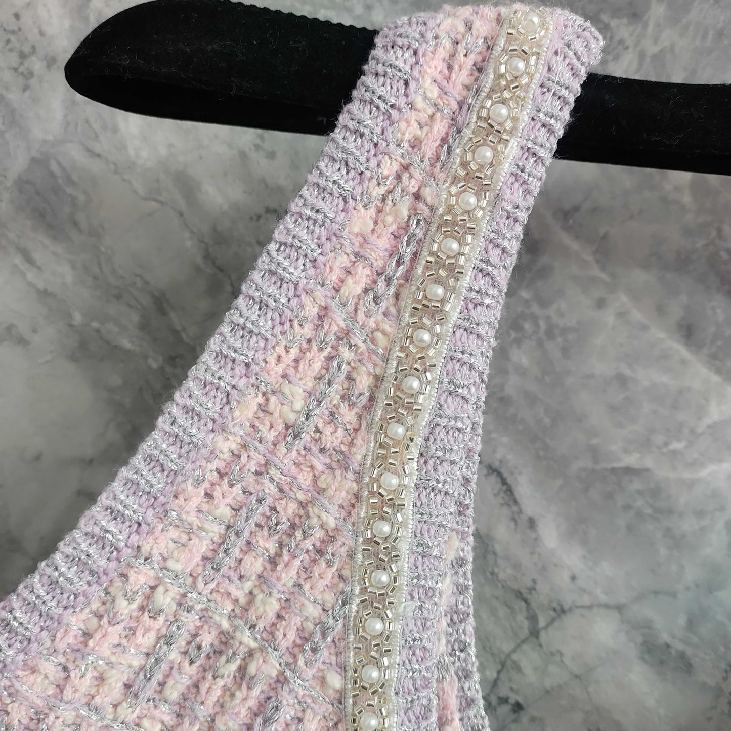 Chan 25ss beaded dress