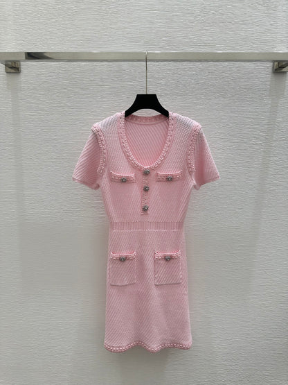 Chan 25ss knitted dress