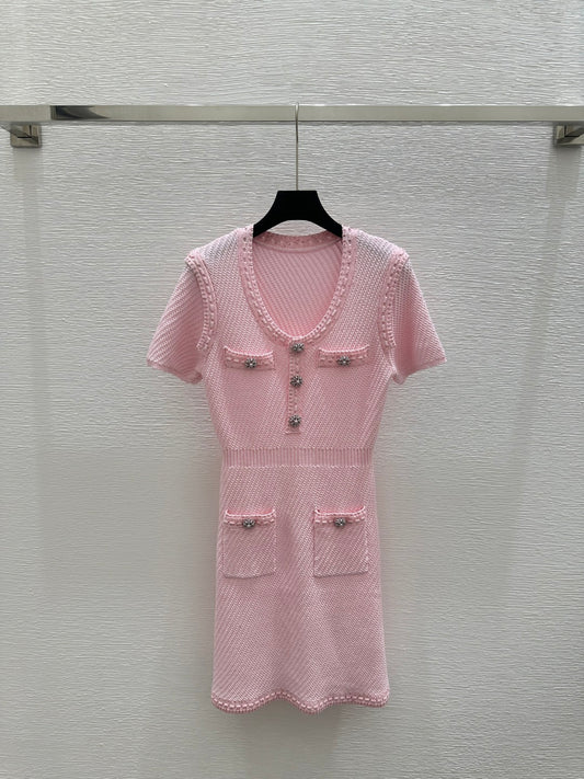 Chan 25ss knitted dress