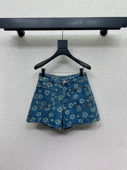 Chan 25fw denim short