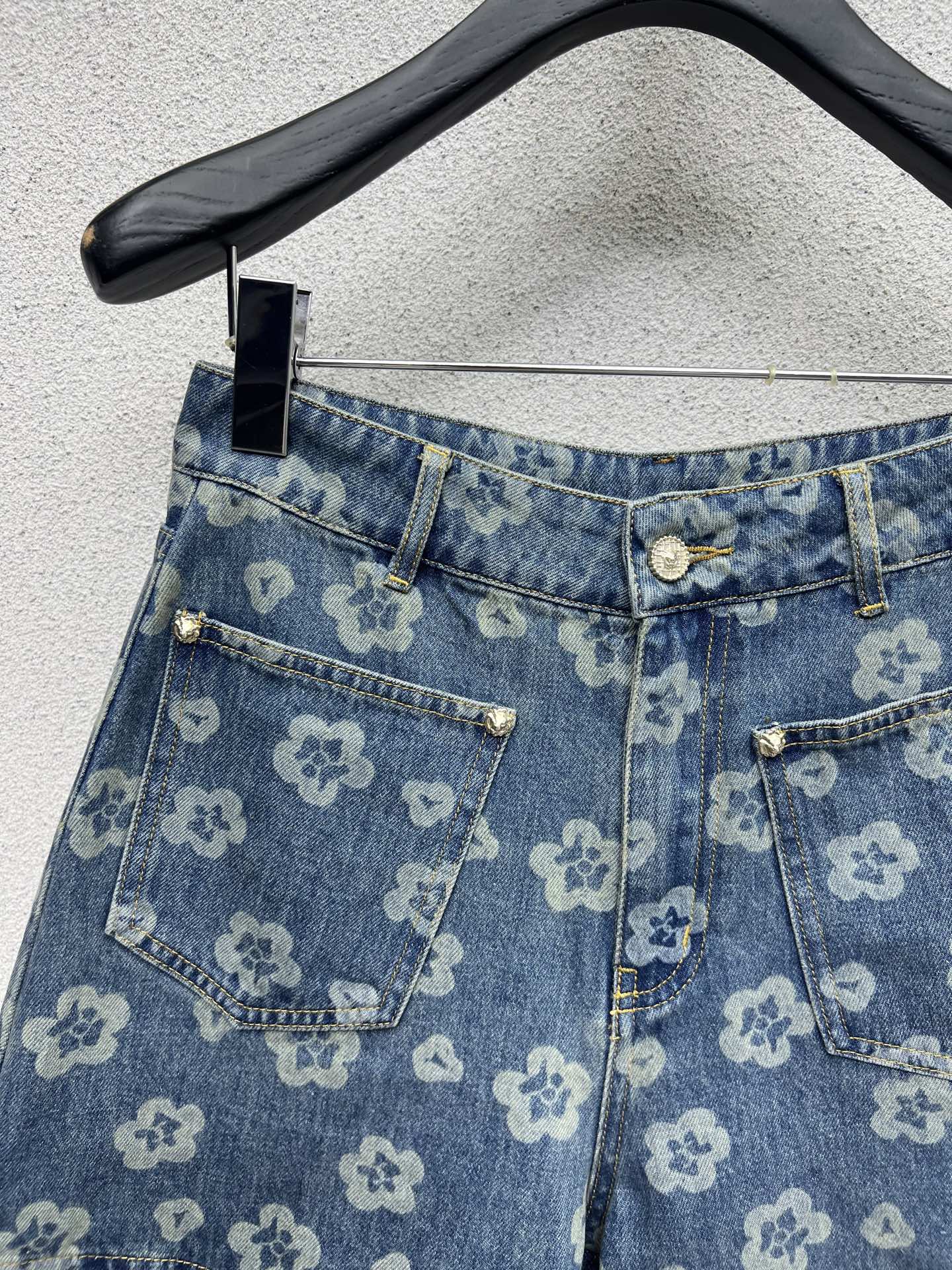 Chan 25fw denim short