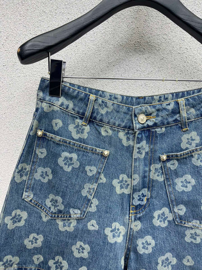 Chan 25fw denim short