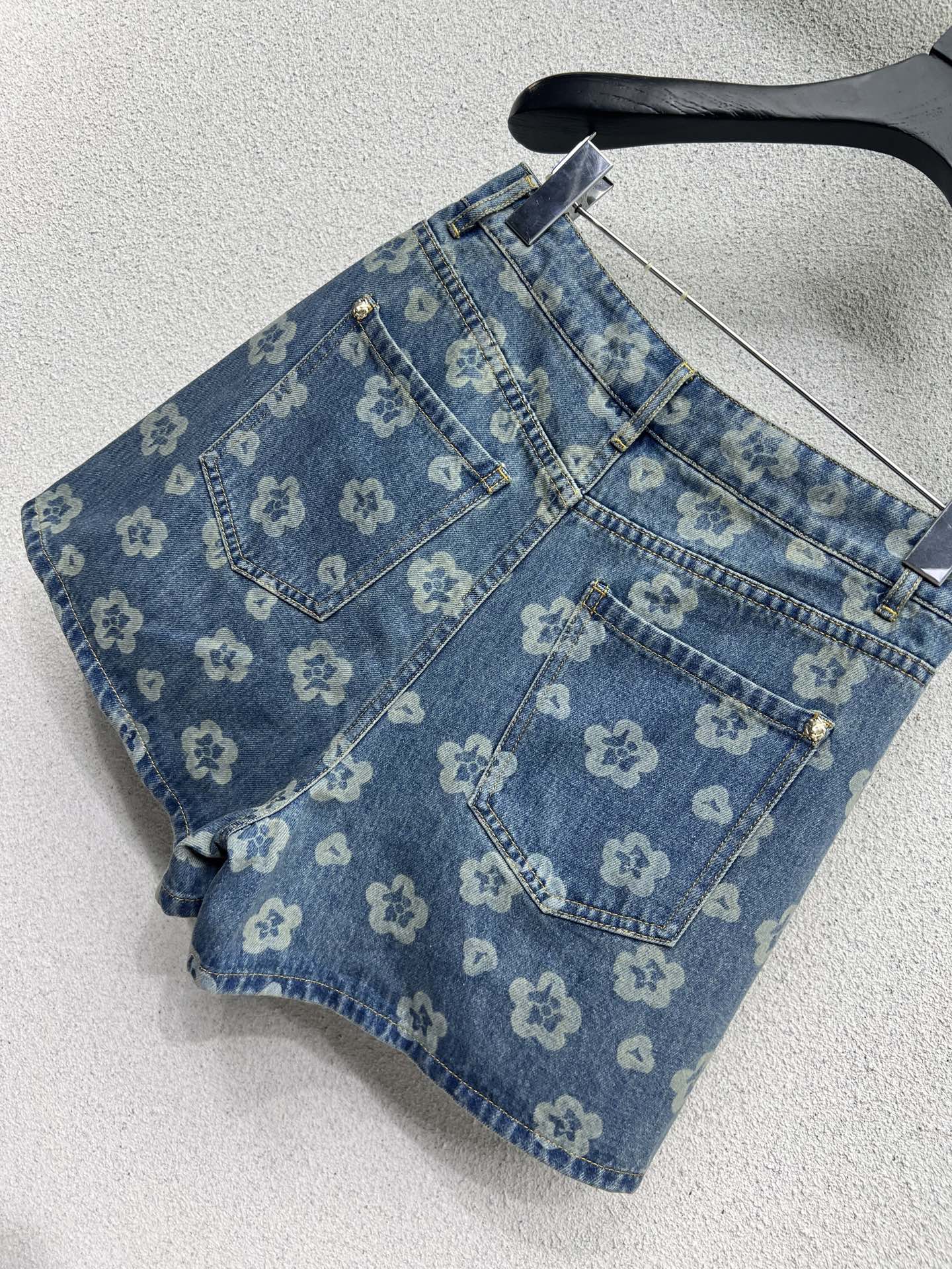 Chan 25fw denim short