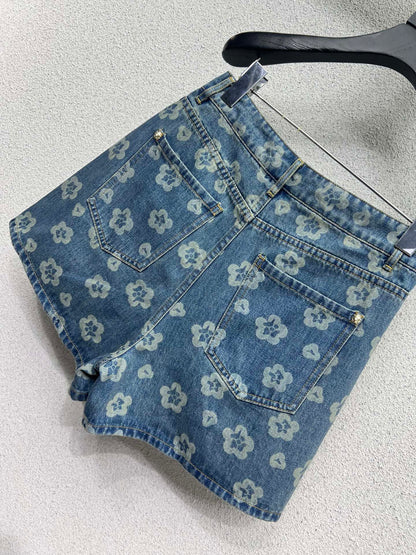 Chan 25fw denim short