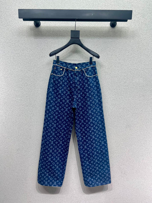 Louis 25fw jacquard jeans