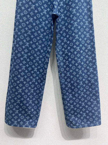 Louis 25fw jacquard jeans