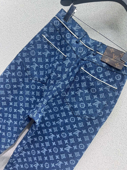 Louis 25fw jacquard jeans