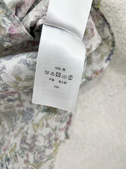 CD 25fw printed shirt
