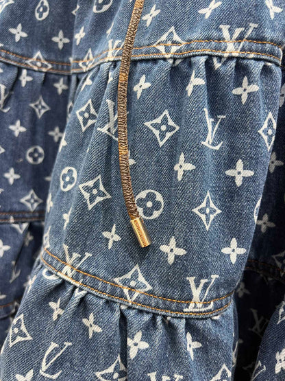 Louis 25fw denim skirt