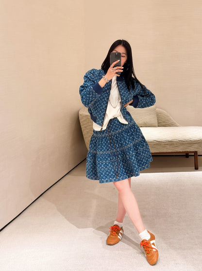 Louis 25fw denim jacket
