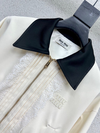 Miu 25fw lapel jacket