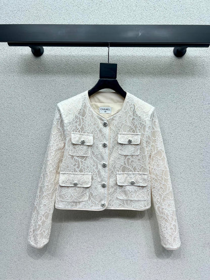Chan 25fw lace jacket