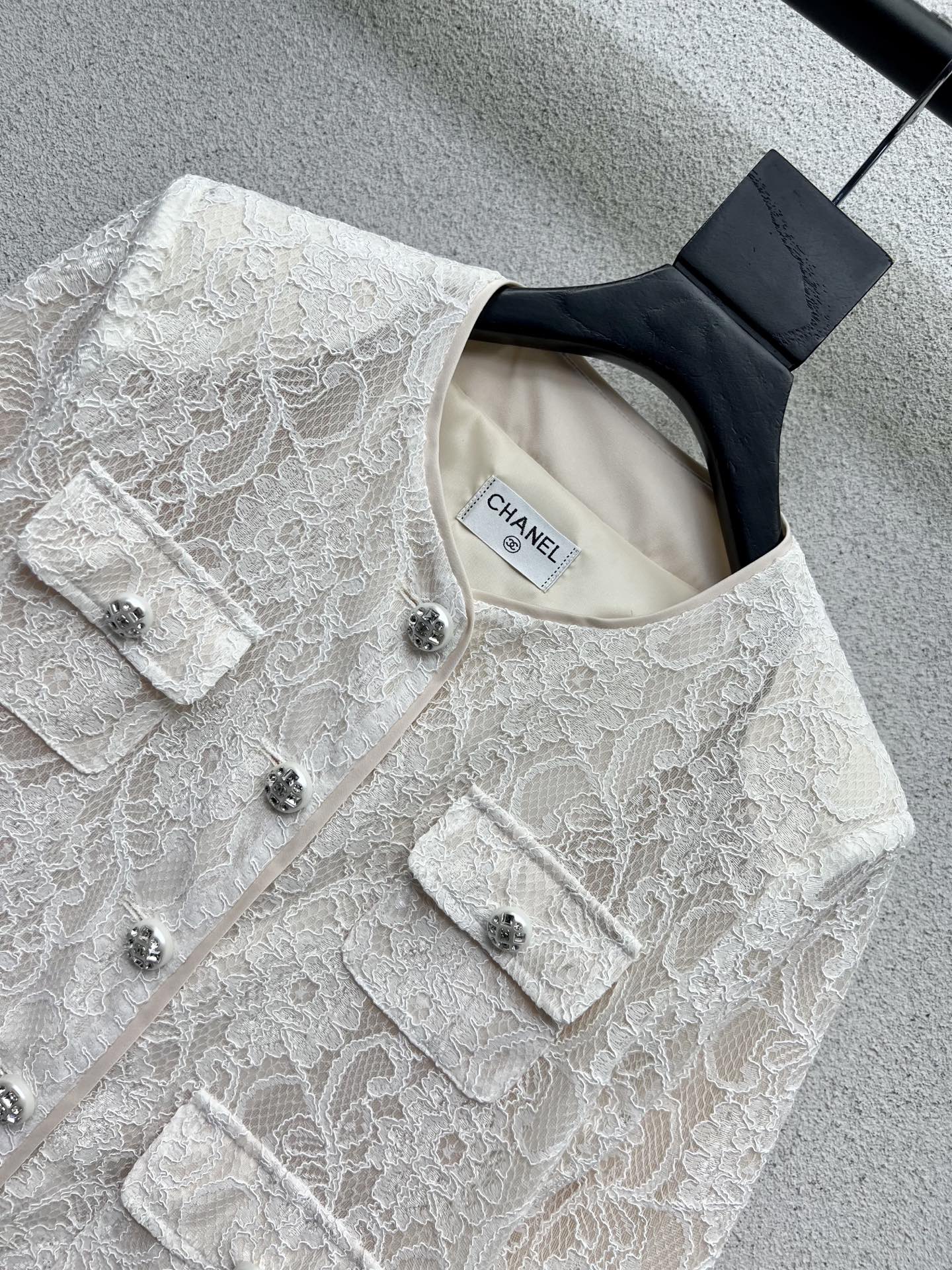 Chan 25fw lace jacket