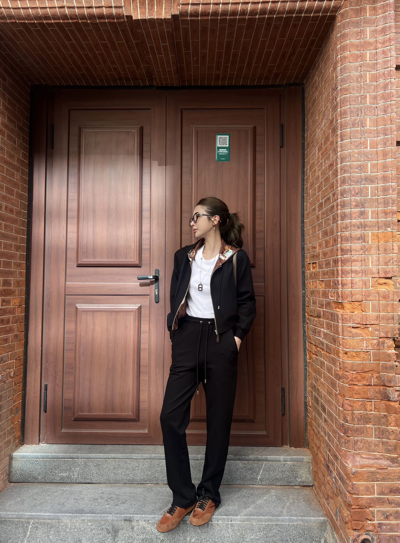 Louis 25fw reversible suit