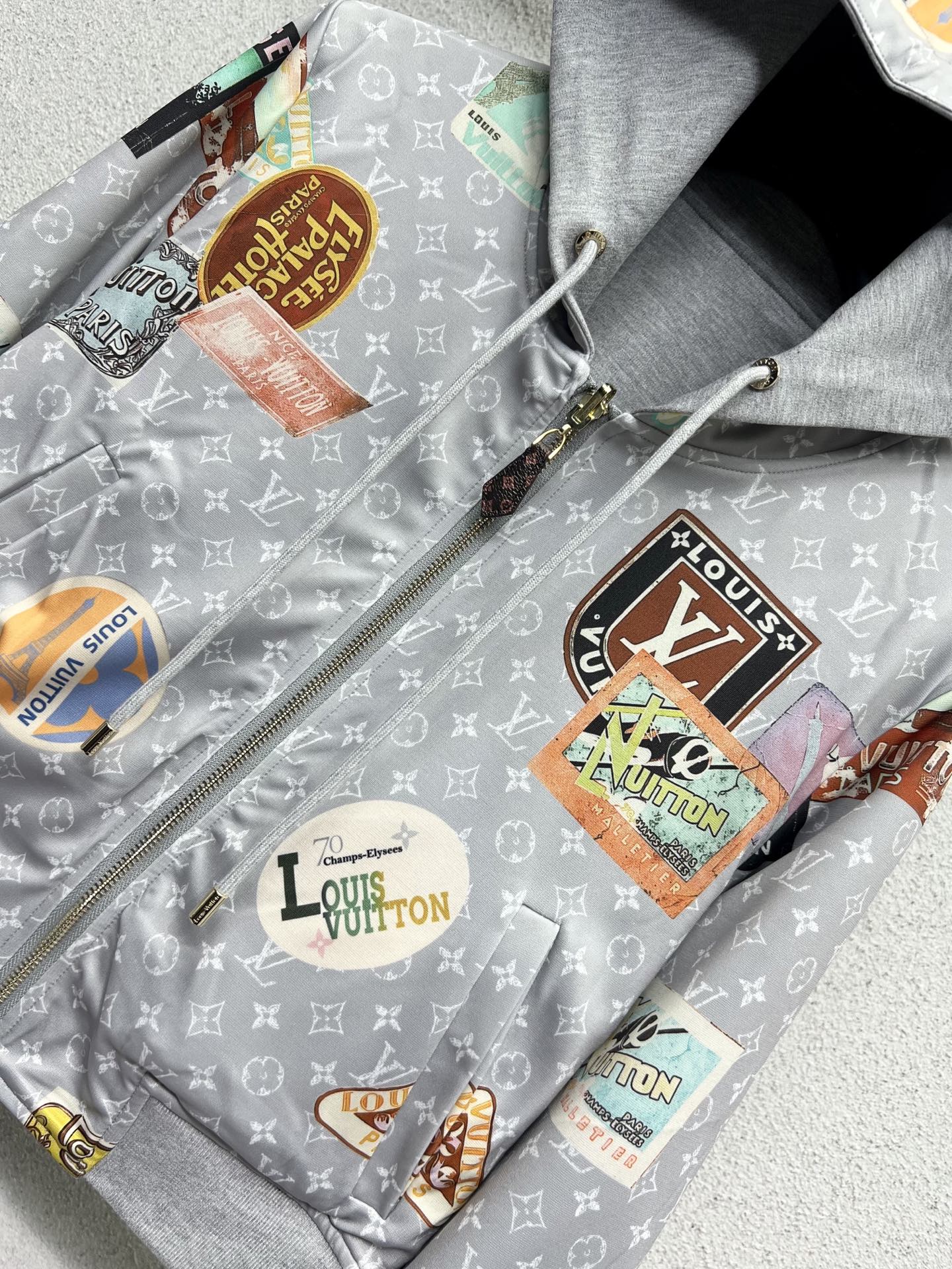 Louis 25fw reversible suit