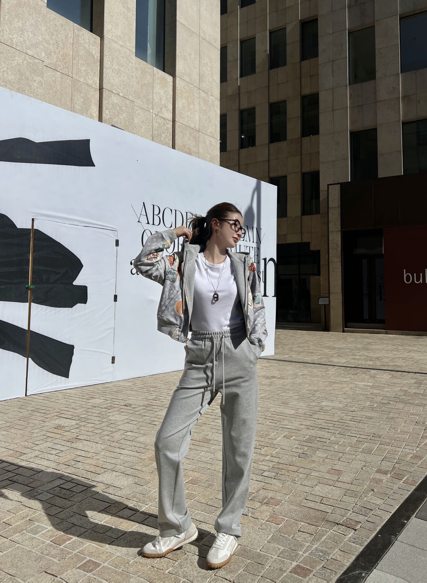 Louis 25fw reversible suit