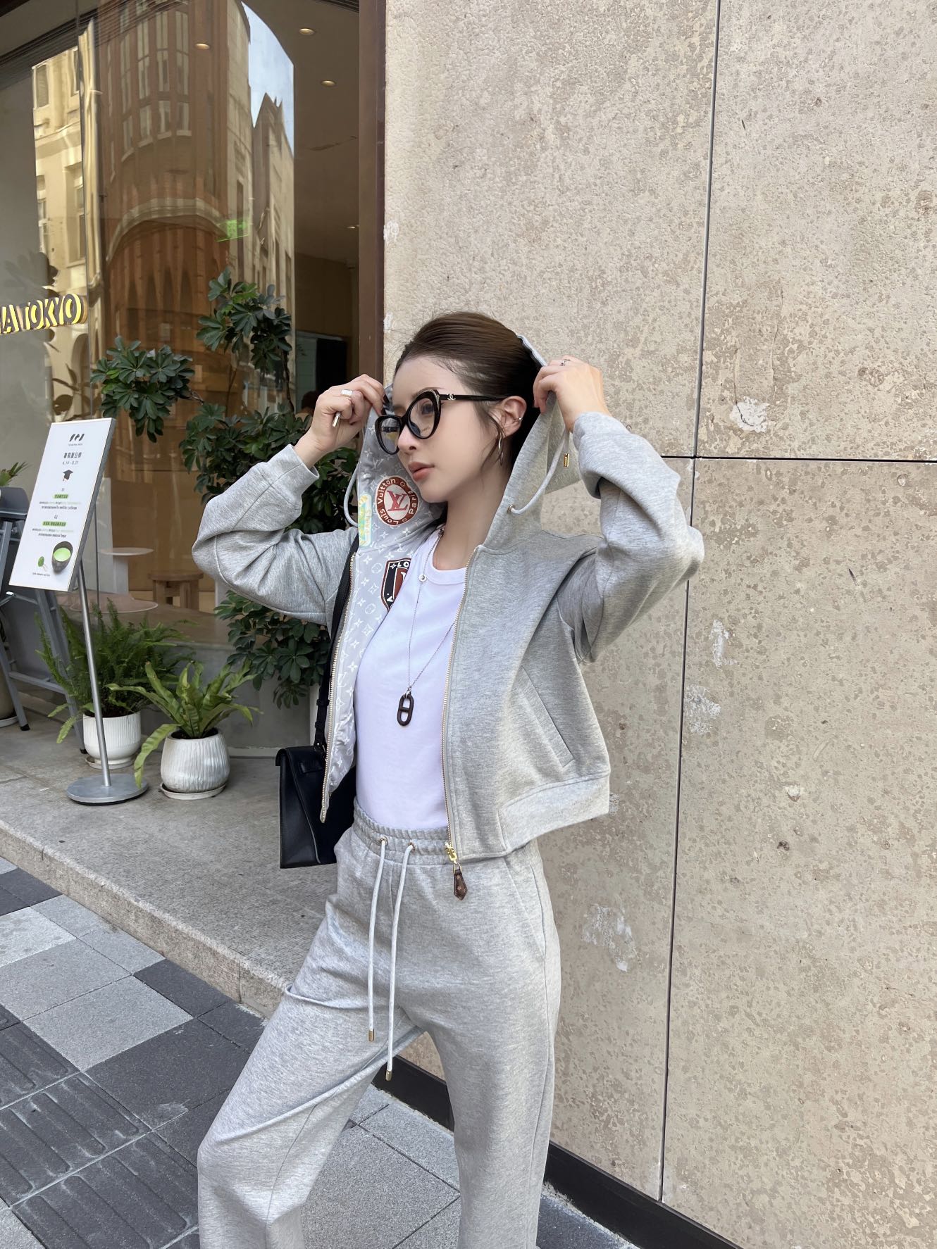 Louis 25fw reversible suit