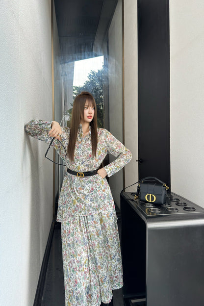 CD 25fw printed shirt