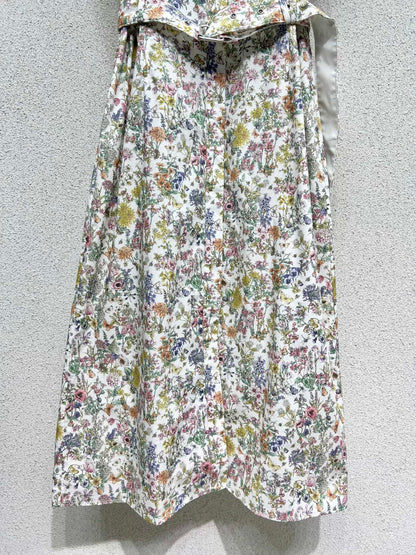 CD 25fw printed dress