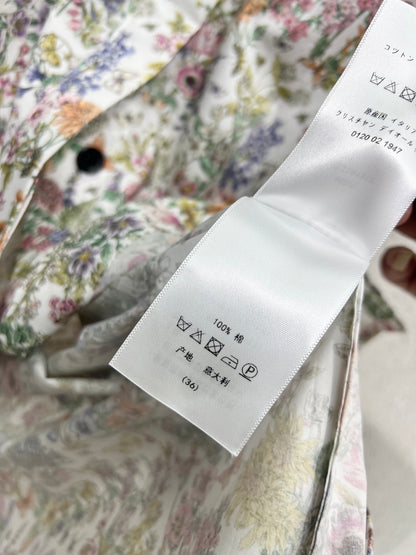 CD 25fw printed dress