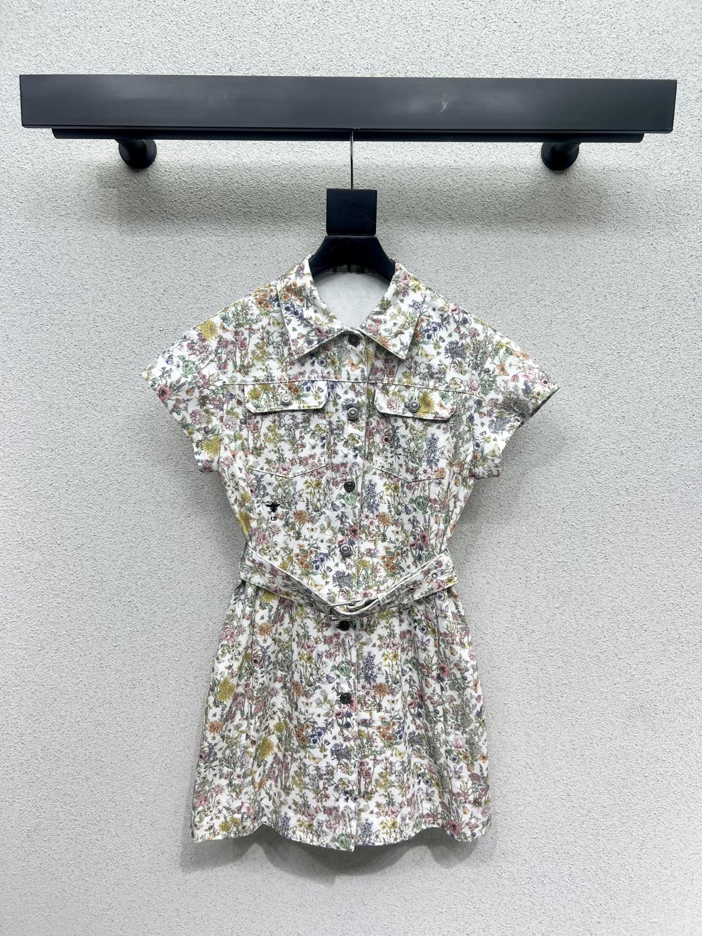 CD 25fw printed dress