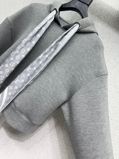 Louis 25fw scarf hoodie