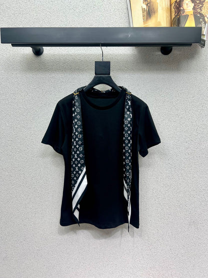 Louis 25fw scarf t-shirt